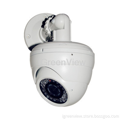 3.5"vandalproof Ir Dome Camera With 2.8-10mm Manual Zoom Lens